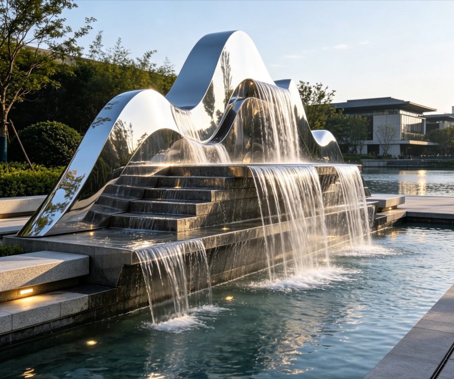 Функциональные stainless steel sculpture