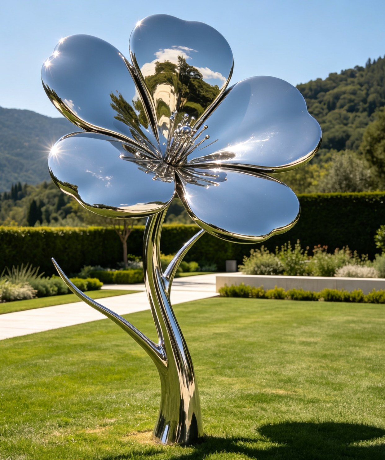 Giant five-petal bloom