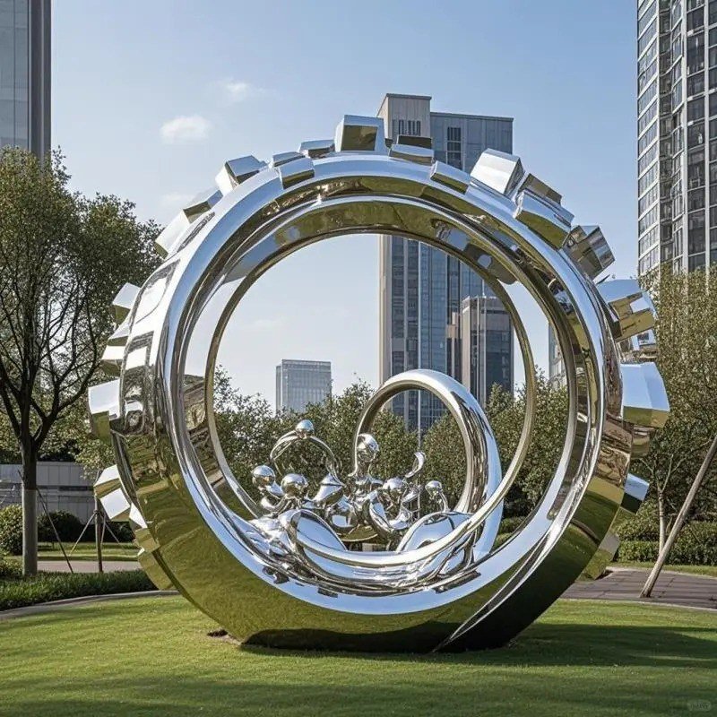 Gear ring landmark