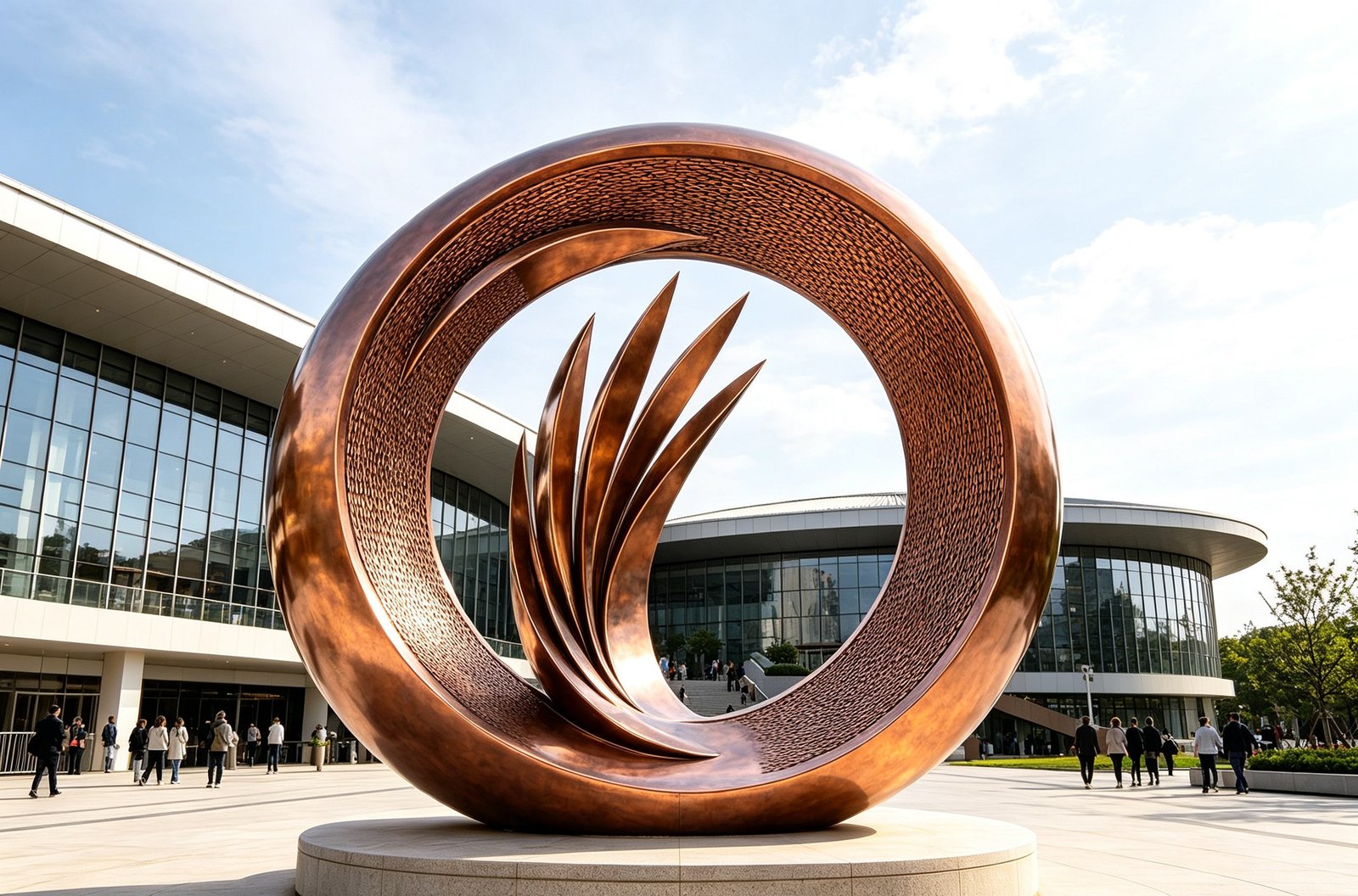 Stadium bronze ring
